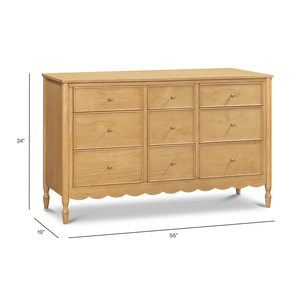 Ambrosia 9-Drawer Assembled Dresser