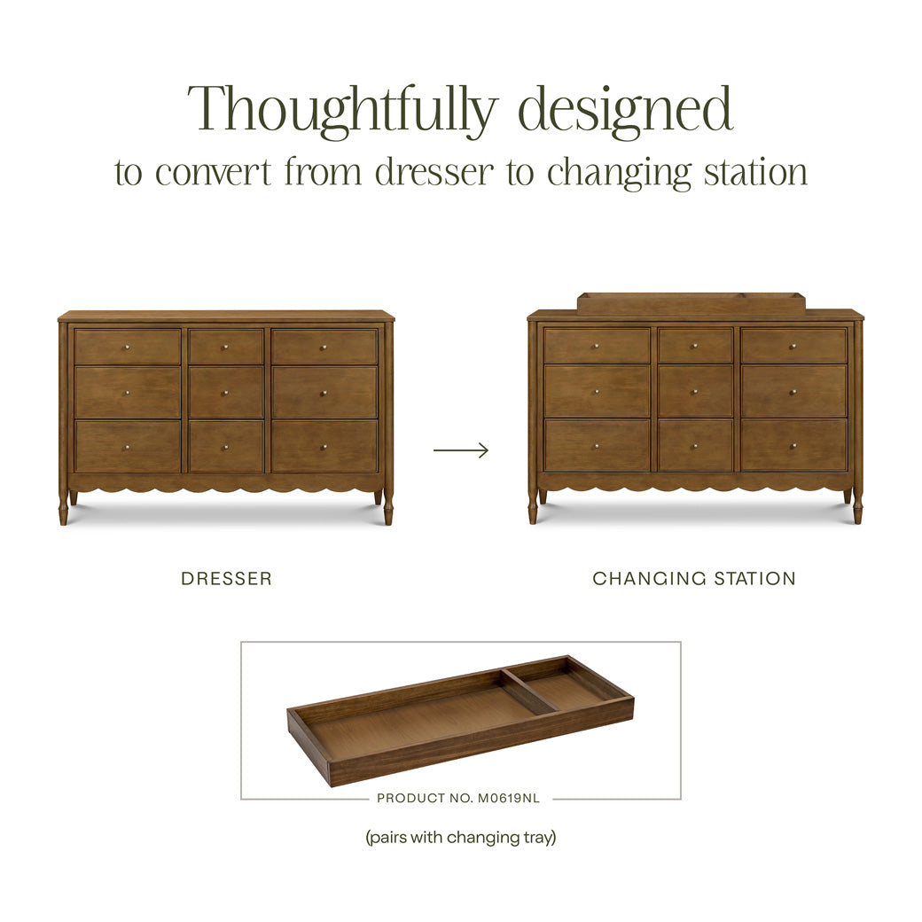 Ambrosia 9-Drawer Assembled Dresser