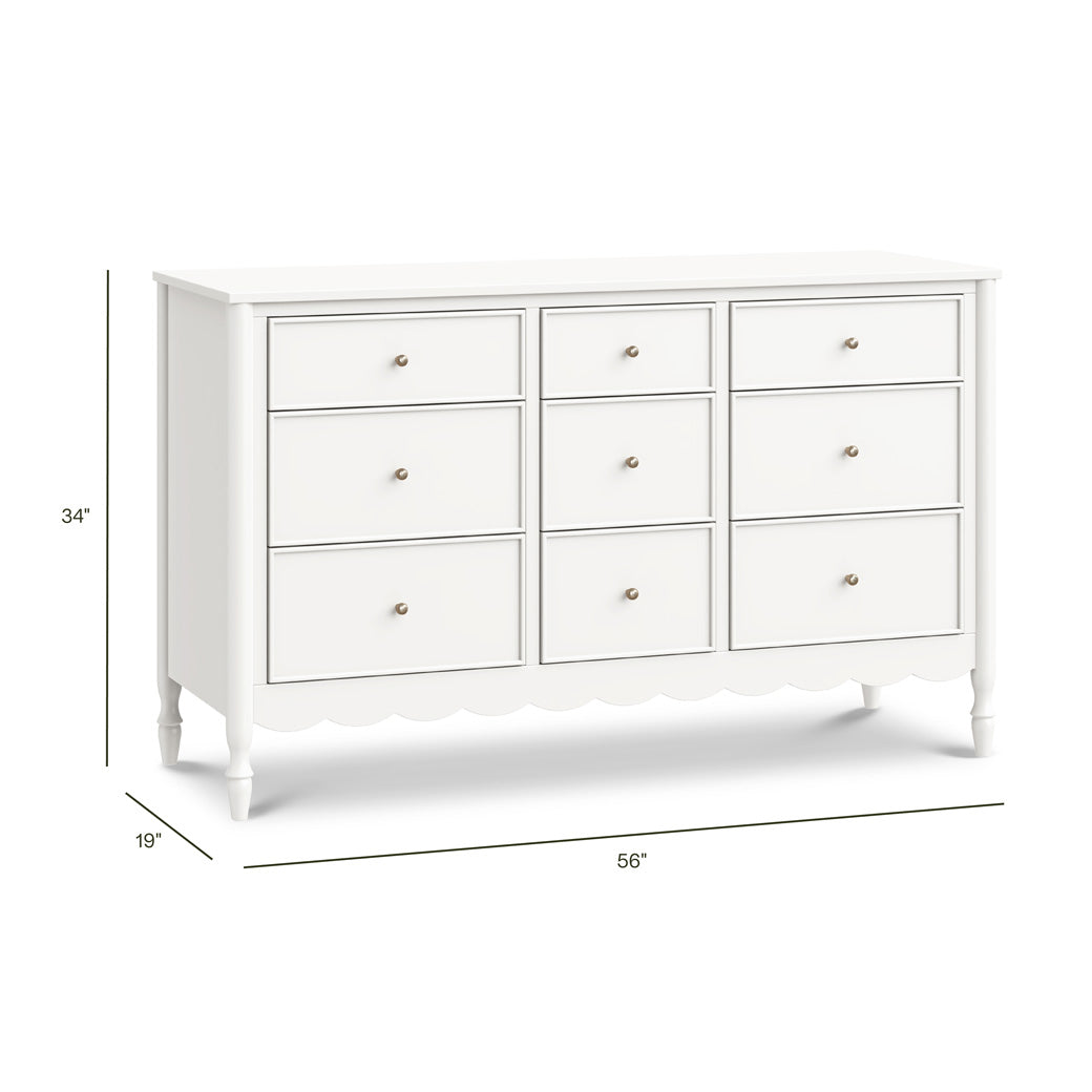 Ambrosia 9-Drawer Assembled Dresser