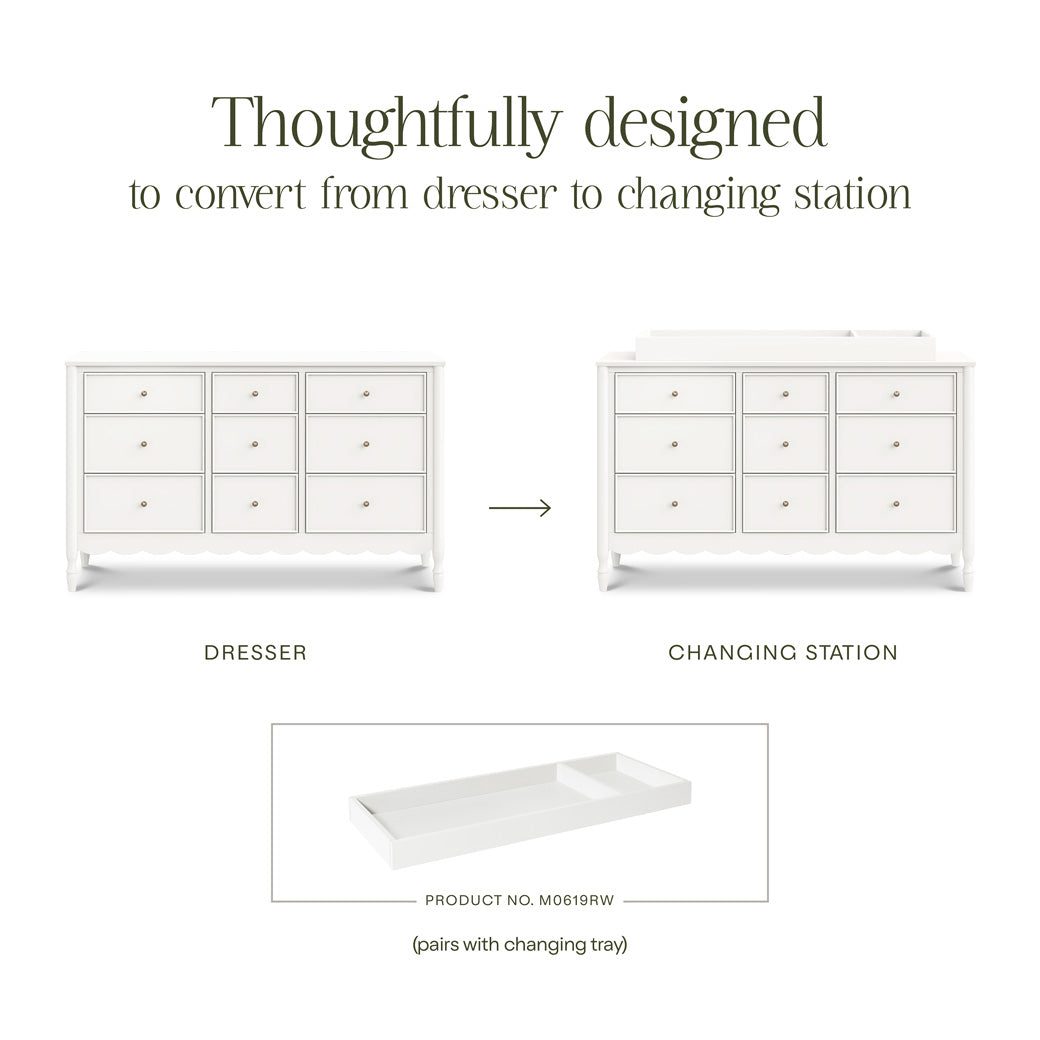 Ambrosia 9-Drawer Assembled Dresser