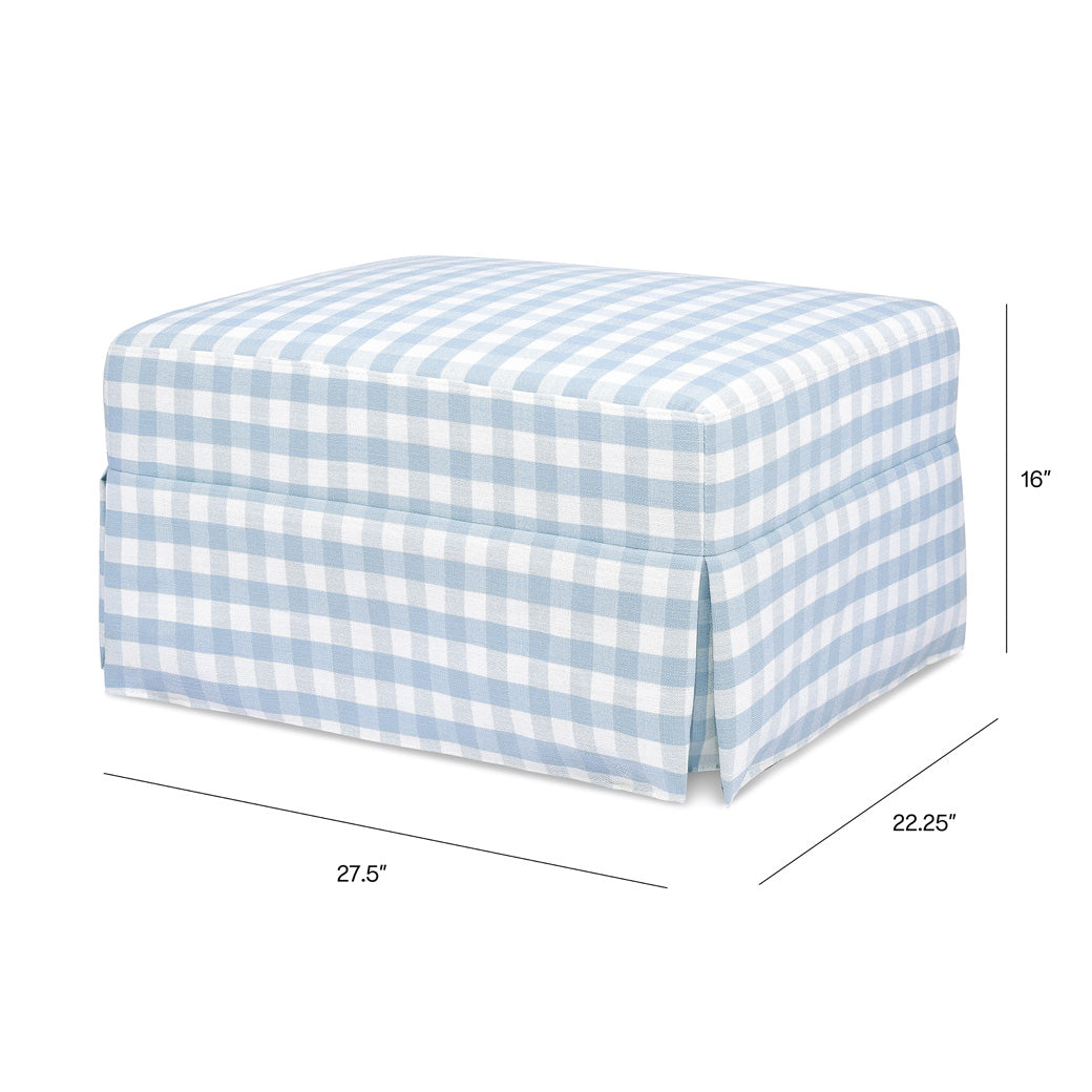 Crawford Gliding Ottoman