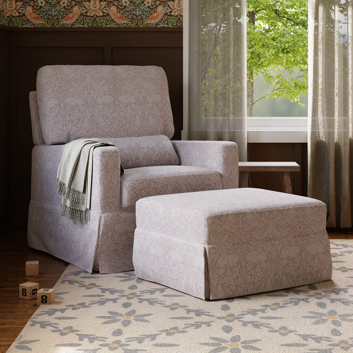 Crawford Gliding Ottoman