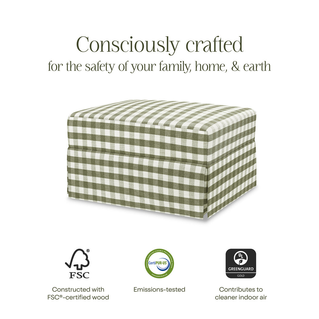 Crawford Gliding Ottoman