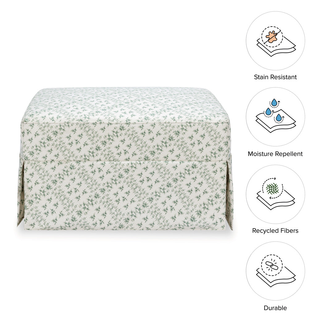 Crawford Gliding Ottoman