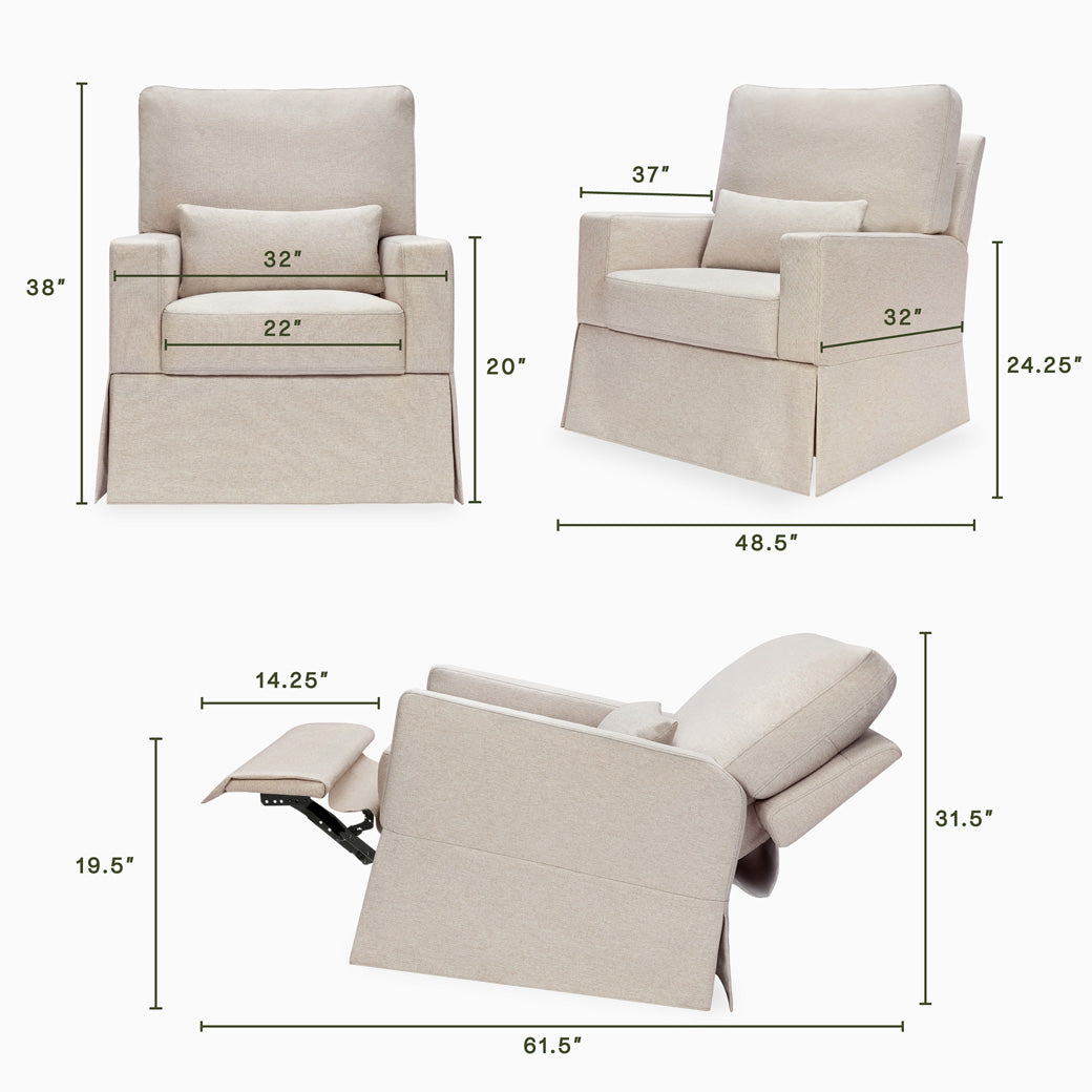 Crawford Recliner and Swivel Glider