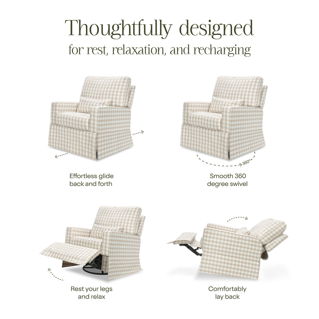 Crawford Recliner and Swivel Glider