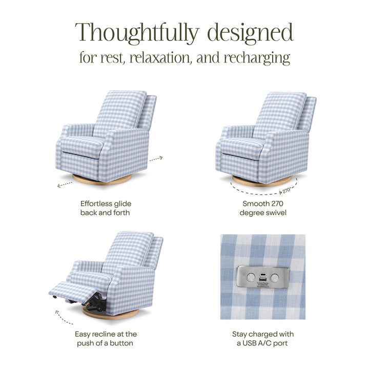 Crewe Electronic Recliner & Swivel Glider