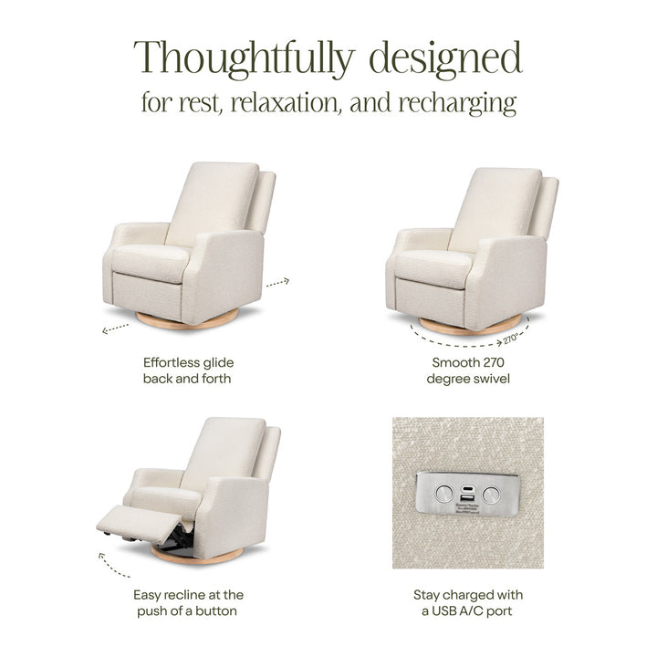 Crewe Electronic Recliner & Swivel Glider