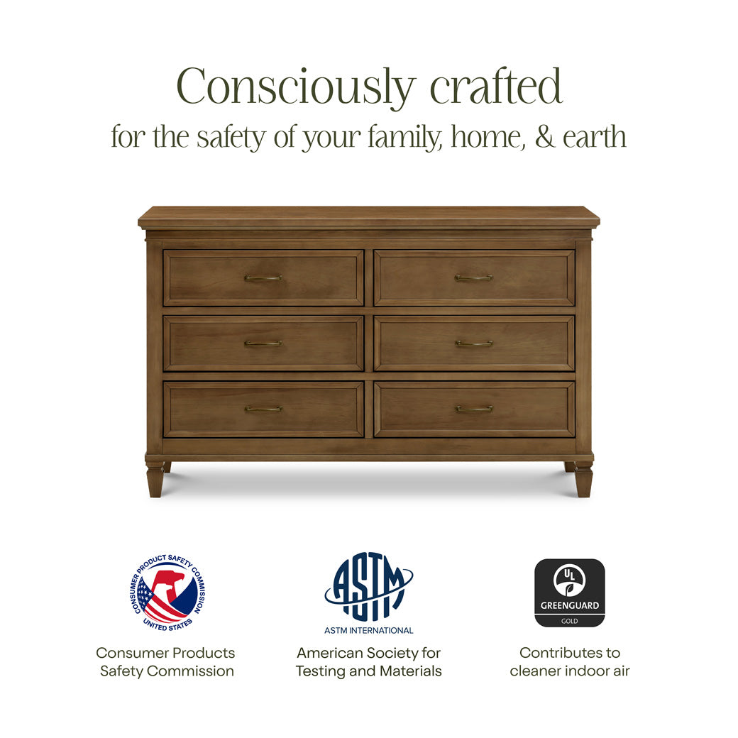 Darlington 6-Drawer Wide Assembled Dresser (56")