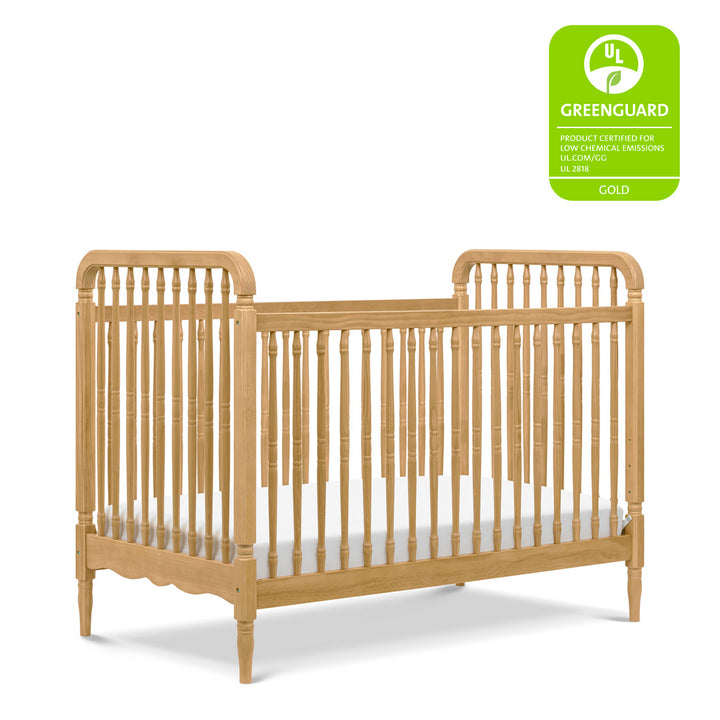 Liberty 3-in-1 Convertible Spindle Crib + Toddler Bed Conversion Kit