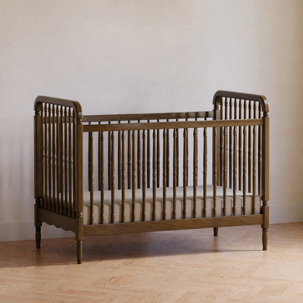 Liberty 3-in-1 Convertible Spindle Crib + Toddler Bed Conversion Kit
