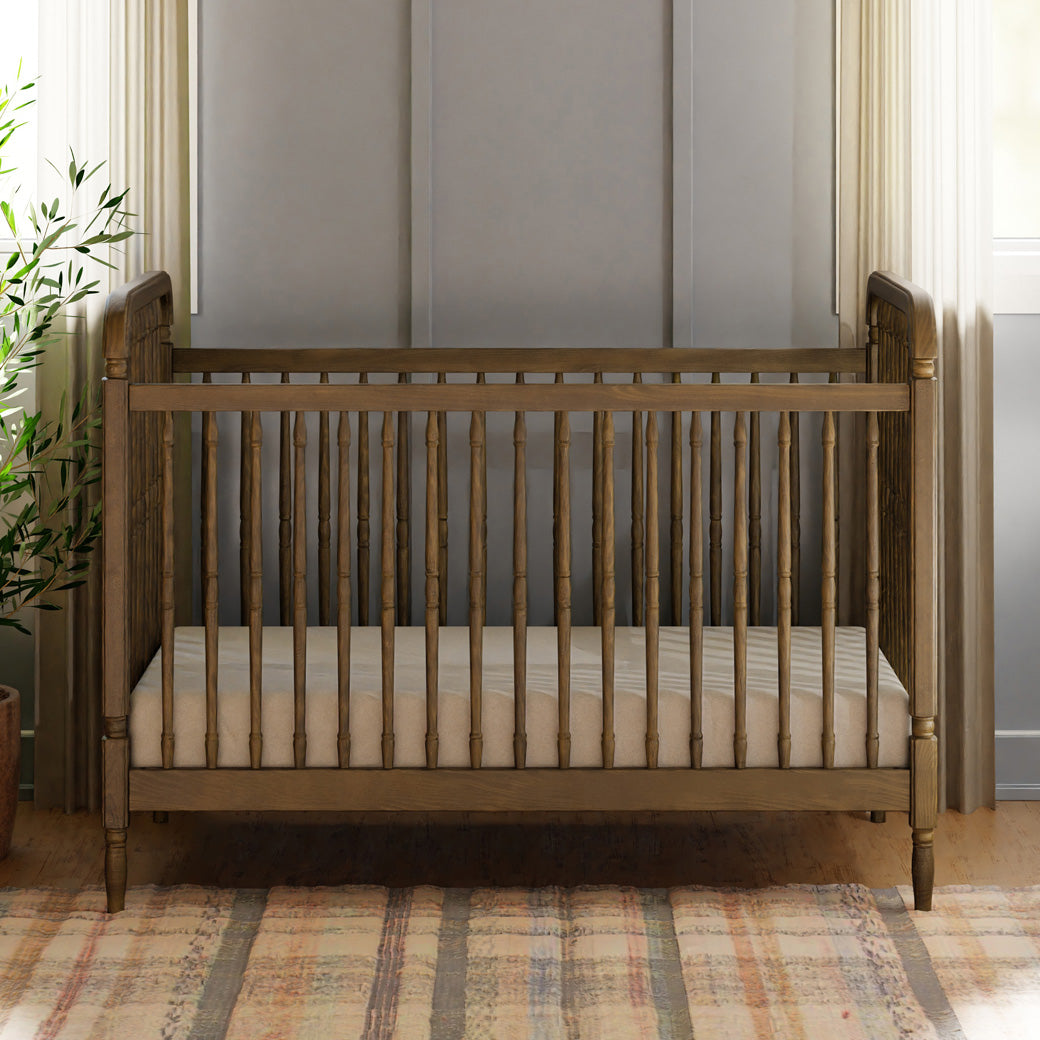 Liberty 3-in-1 Convertible Spindle Crib + Toddler Bed Conversion Kit