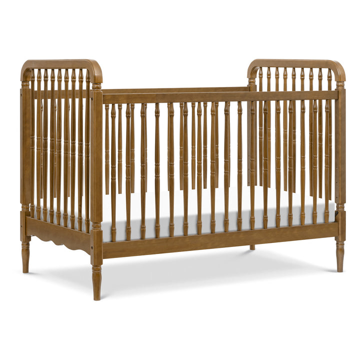 Liberty 3-in-1 Convertible Spindle Crib + Toddler Bed Conversion Kit