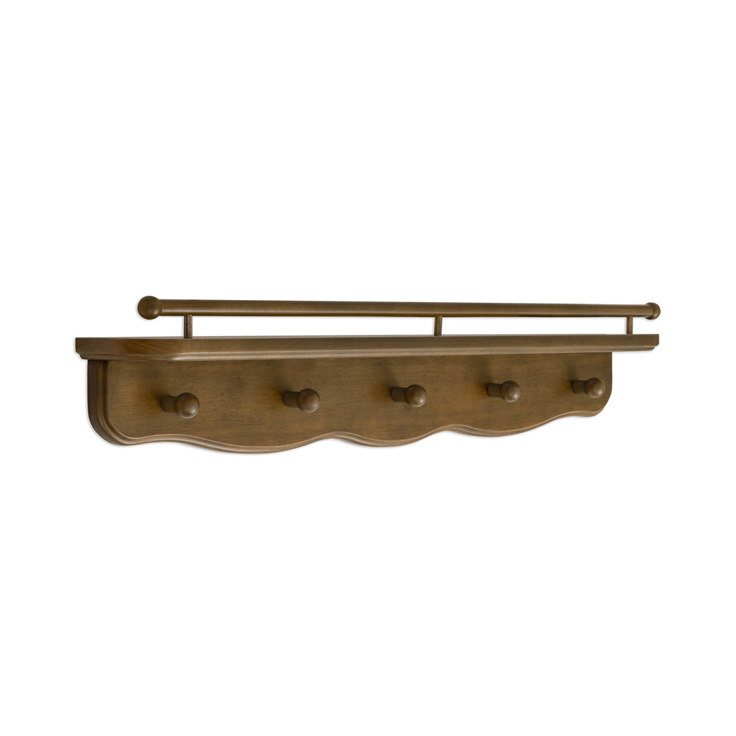 Liberty 31" Wall Shelf with Hooks