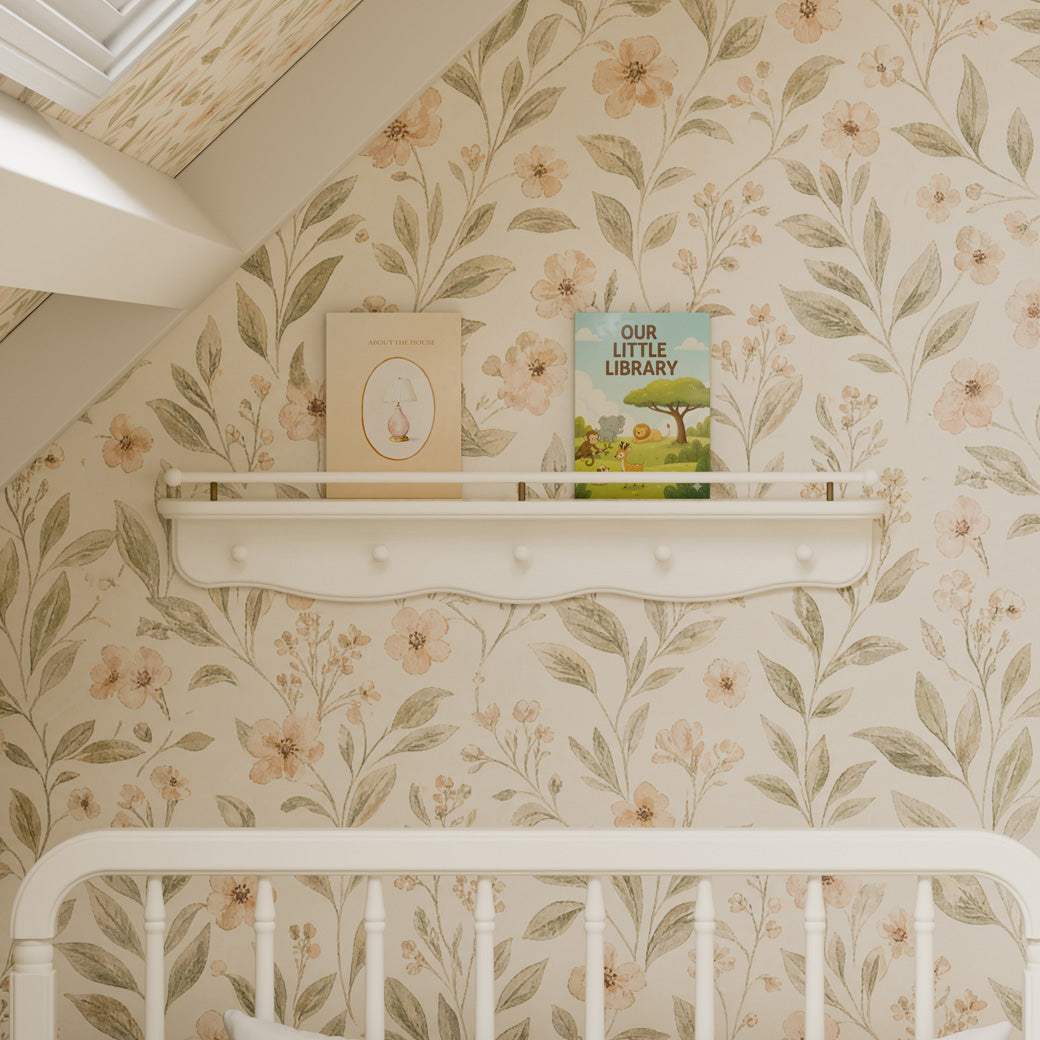 Liberty 31" Wall Shelf with Hooks