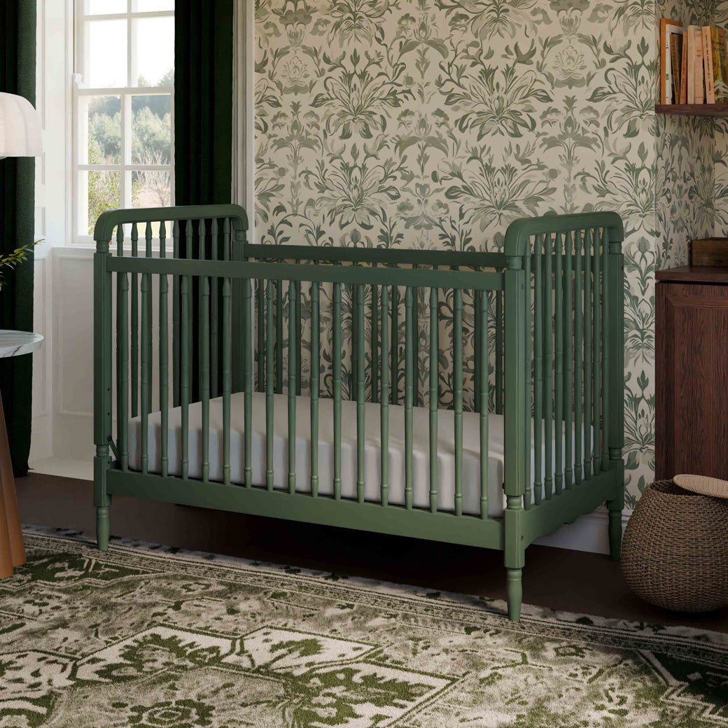 Liberty 3-in-1 Convertible Spindle Crib + Toddler Bed Conversion Kit