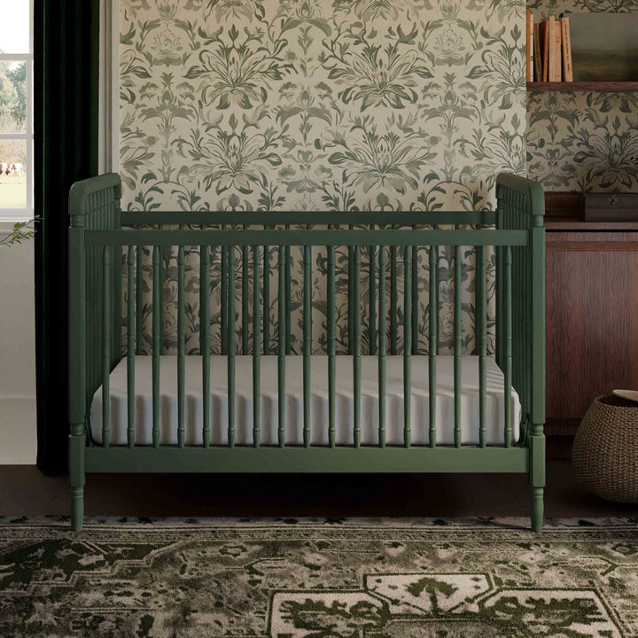 Liberty 3-in-1 Convertible Spindle Crib + Toddler Bed Conversion Kit