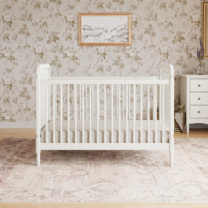 Liberty 3-in-1 Convertible Spindle Crib + Toddler Bed Conversion Kit