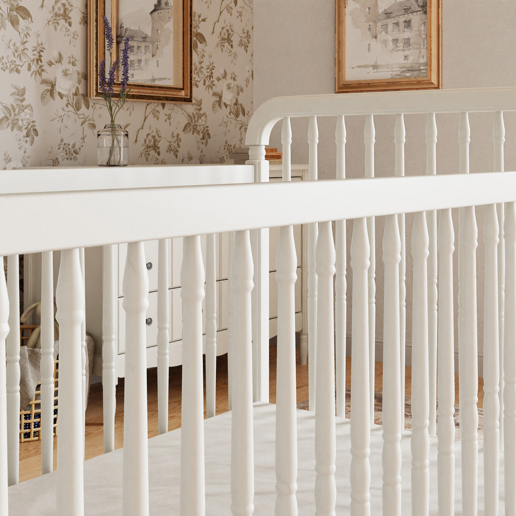 Liberty 3-in-1 Convertible Spindle Crib + Toddler Bed Conversion Kit