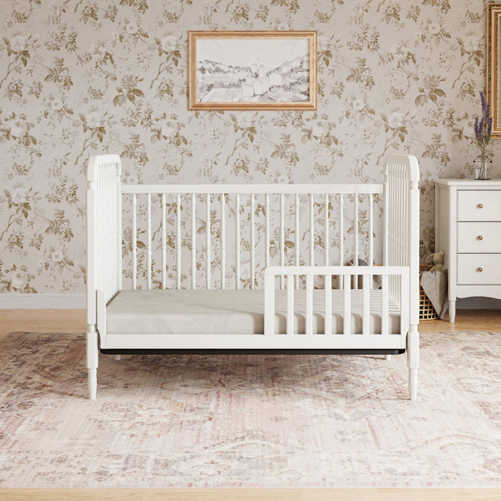 Liberty 3-in-1 Convertible Spindle Crib + Toddler Bed Conversion Kit
