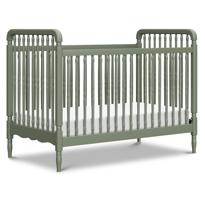 Liberty 3-in-1 Convertible Spindle Crib + Toddler Bed Conversion Kit