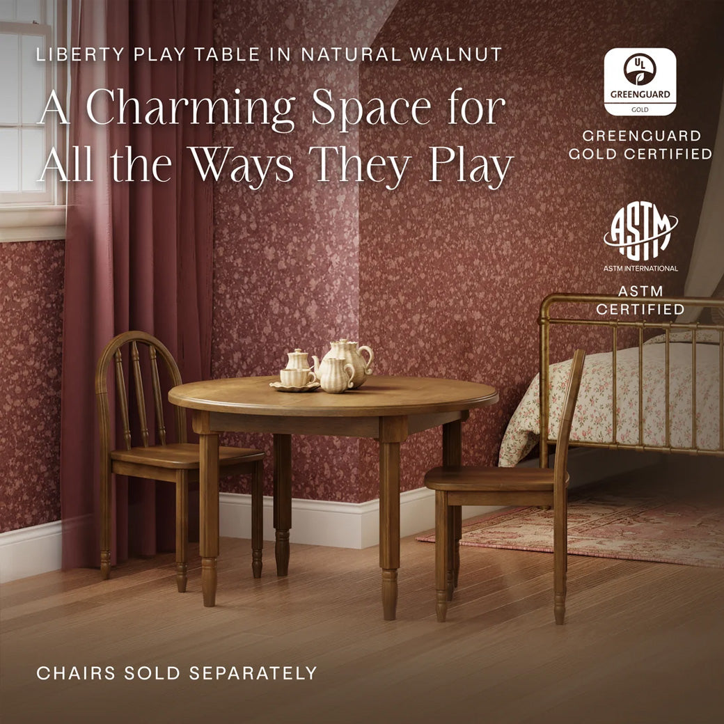 Liberty Play Table and Spindle Chairs Set