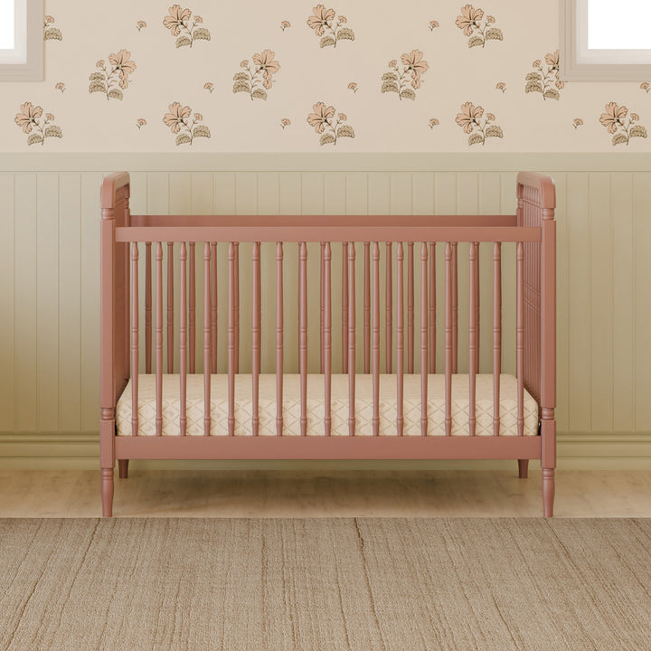 Liberty 3-in-1 Convertible Spindle Crib + Toddler Bed Conversion Kit