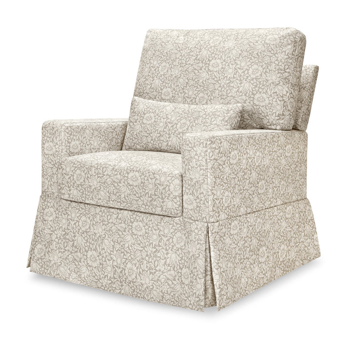 Crawford Pillowback Comfort Swivel Glider
