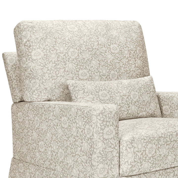 Crawford Pillowback Comfort Swivel Glider