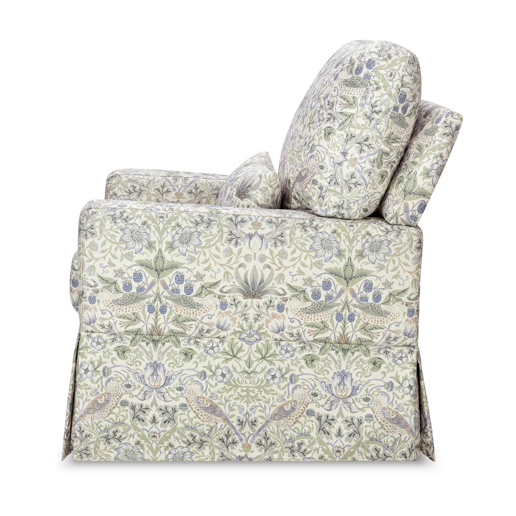Crawford Pillowback Comfort Swivel Glider