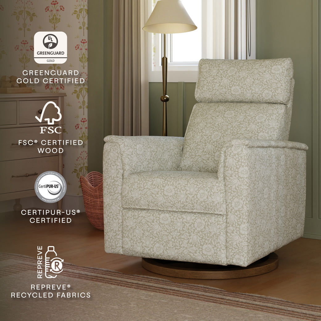Willa Plus Power Glider Recliner with Power Headrest