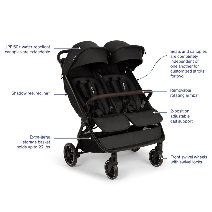 TRVL Dubl Stroller