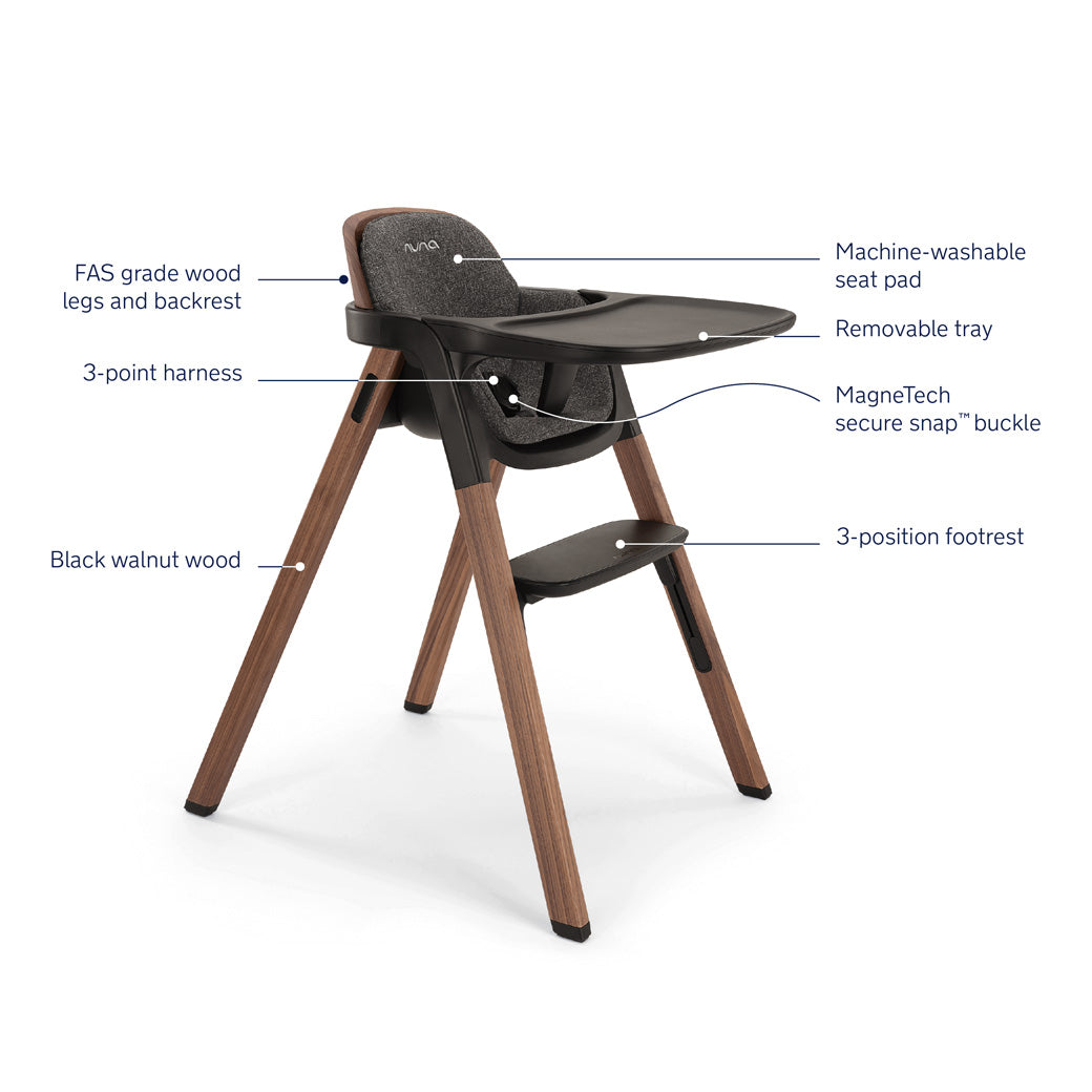 BRYN High Chair + Newborn Rocker Seat Bundle