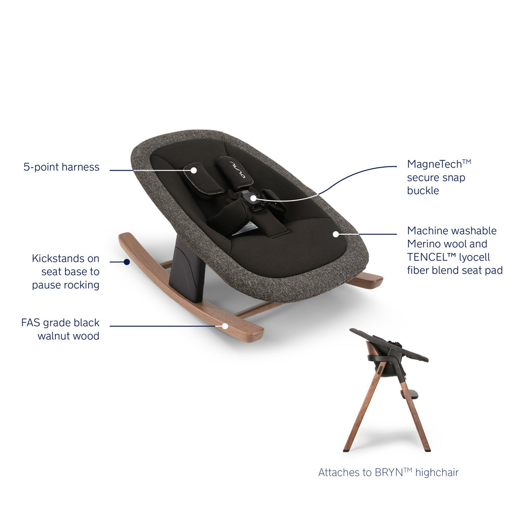 BRYN High Chair + Newborn Rocker Seat Bundle