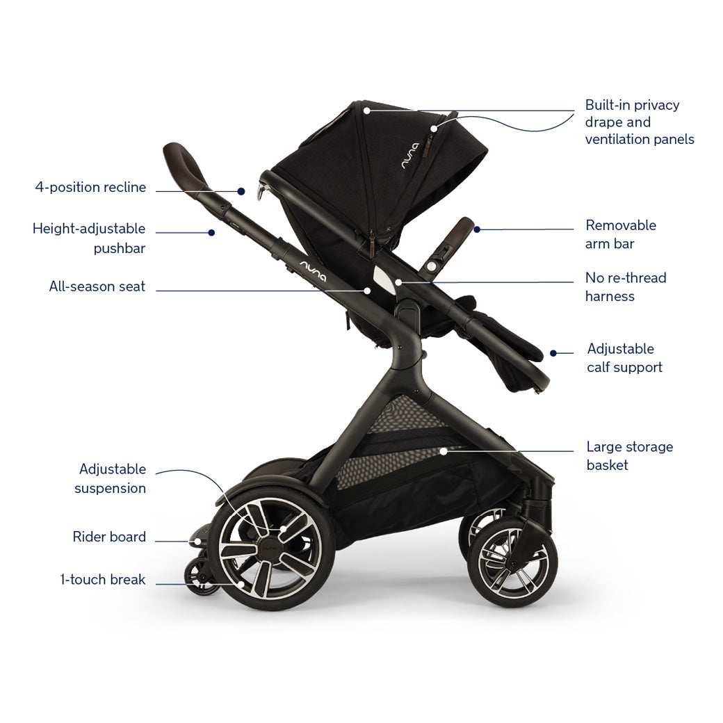 DEMI Next Stroller + PIPA Series Travel System