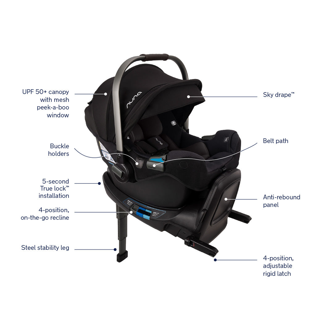PIPA rx Car Seat + RELX base