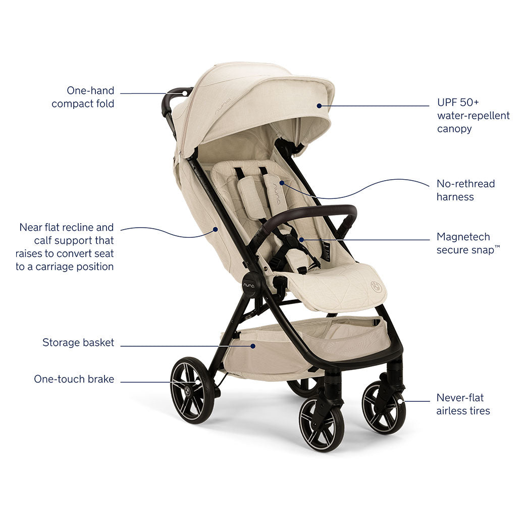 TRVL lx Stroller + Carry Bag