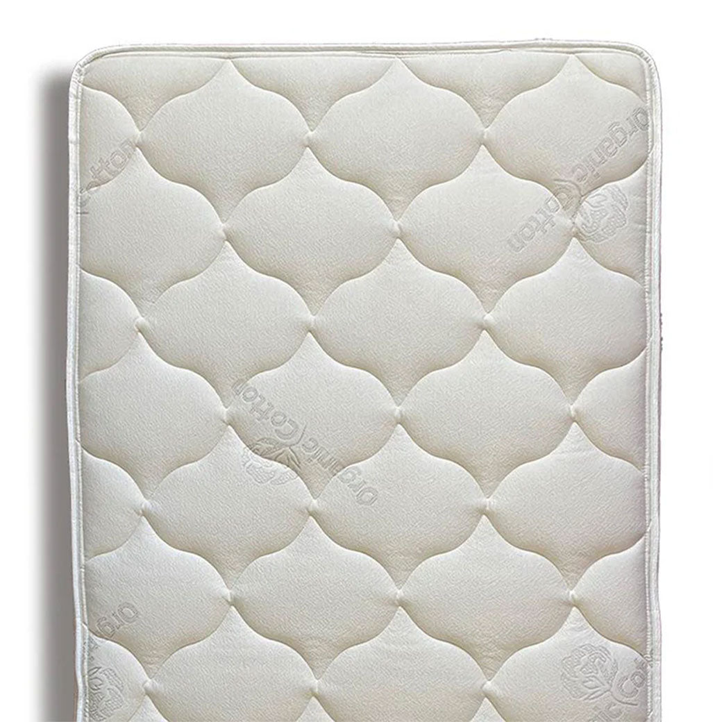 Oeuf Dual Firm Mattress closeup in -- Lifestyle
