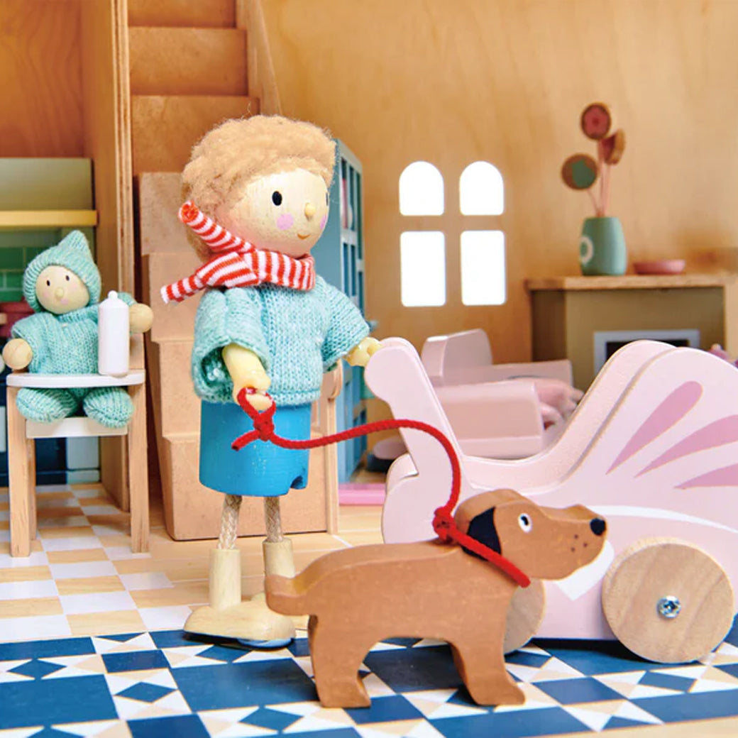 Dolls House Nursery Set