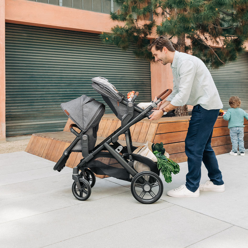 Vista V3 Twin Stroller + Nuna PIPA Series Travel System