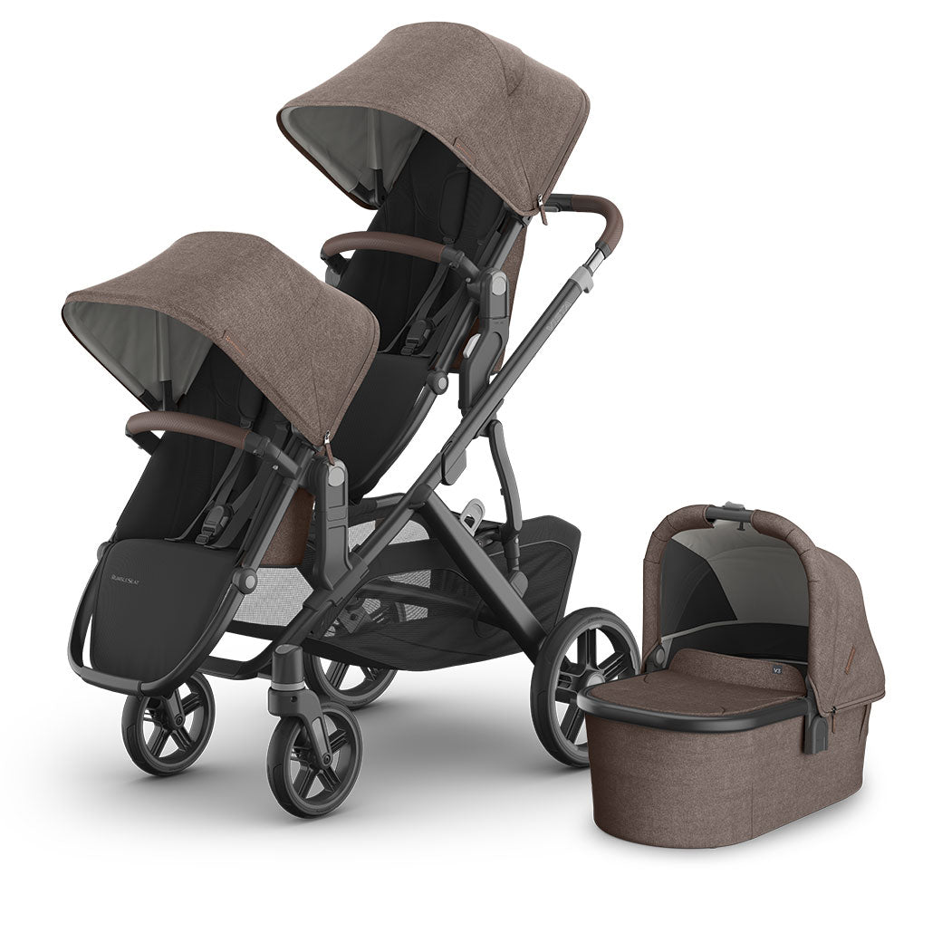 Vista V3 Twin Stroller + Aria V2 Travel System