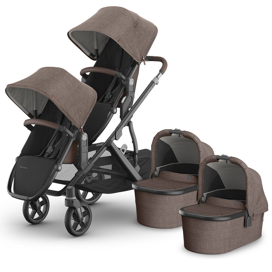 Vista V3 Twin Stroller + Aria V2 Travel System