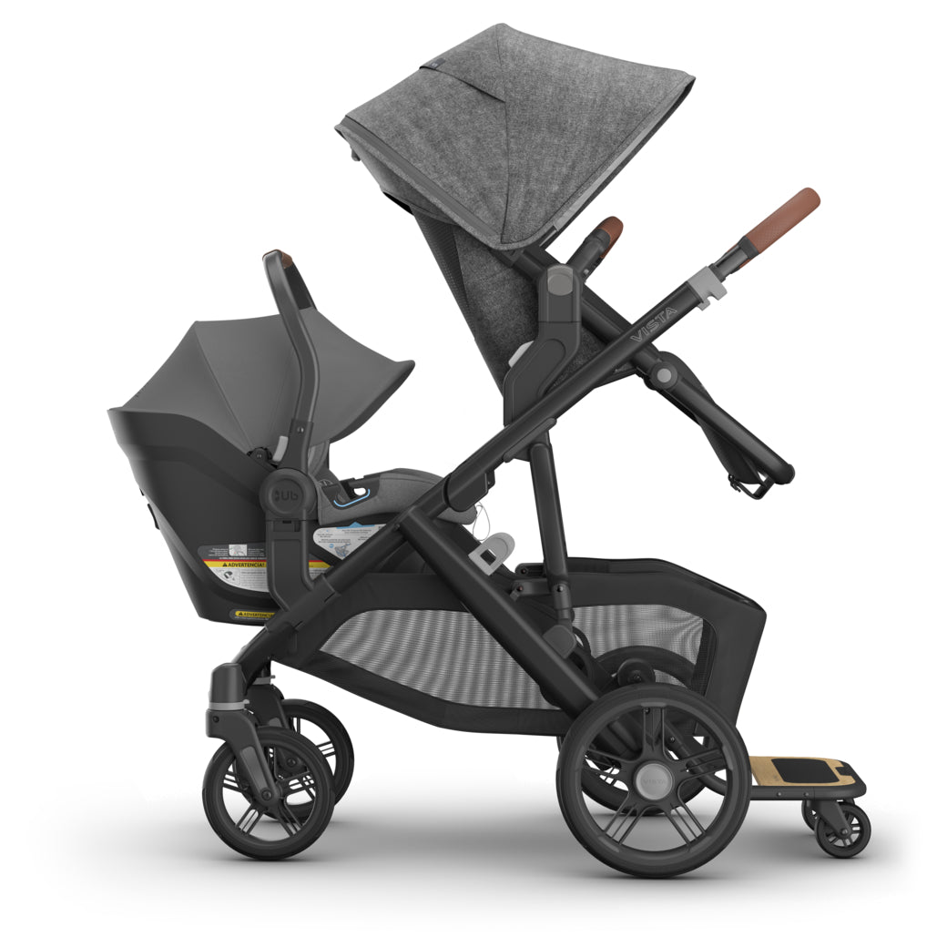 Vista V3 Twin Stroller + Aria V2 Car Seat Stroller Combo