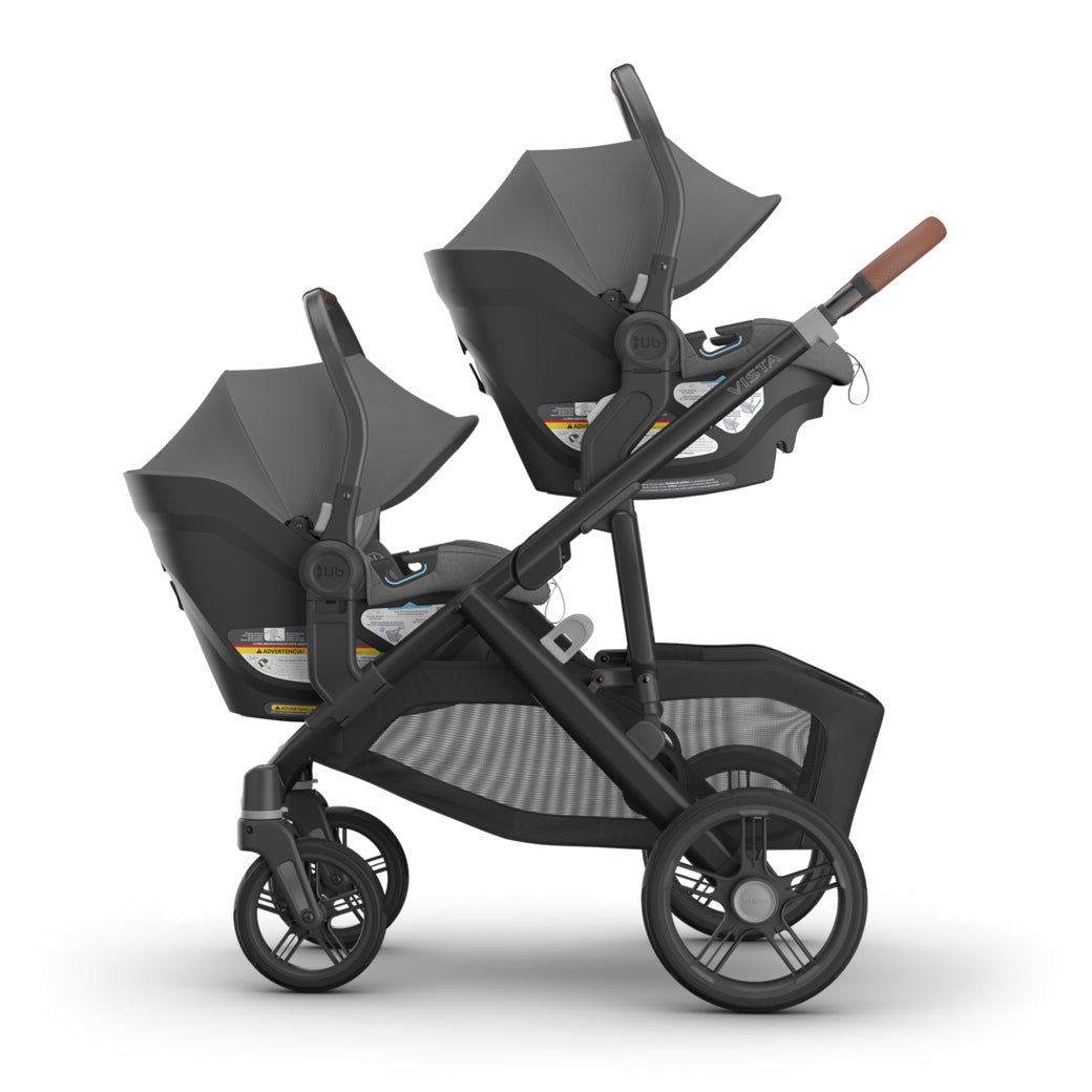 Vista V3 Twin Stroller + Aria V2 Car Seat Stroller Combo