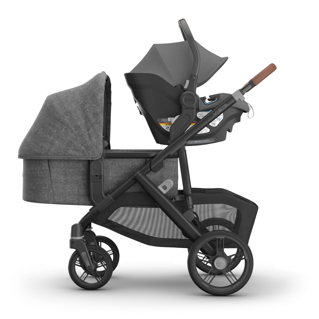 Vista V3 Twin Stroller + Aria V2 Car Seat Stroller Combo