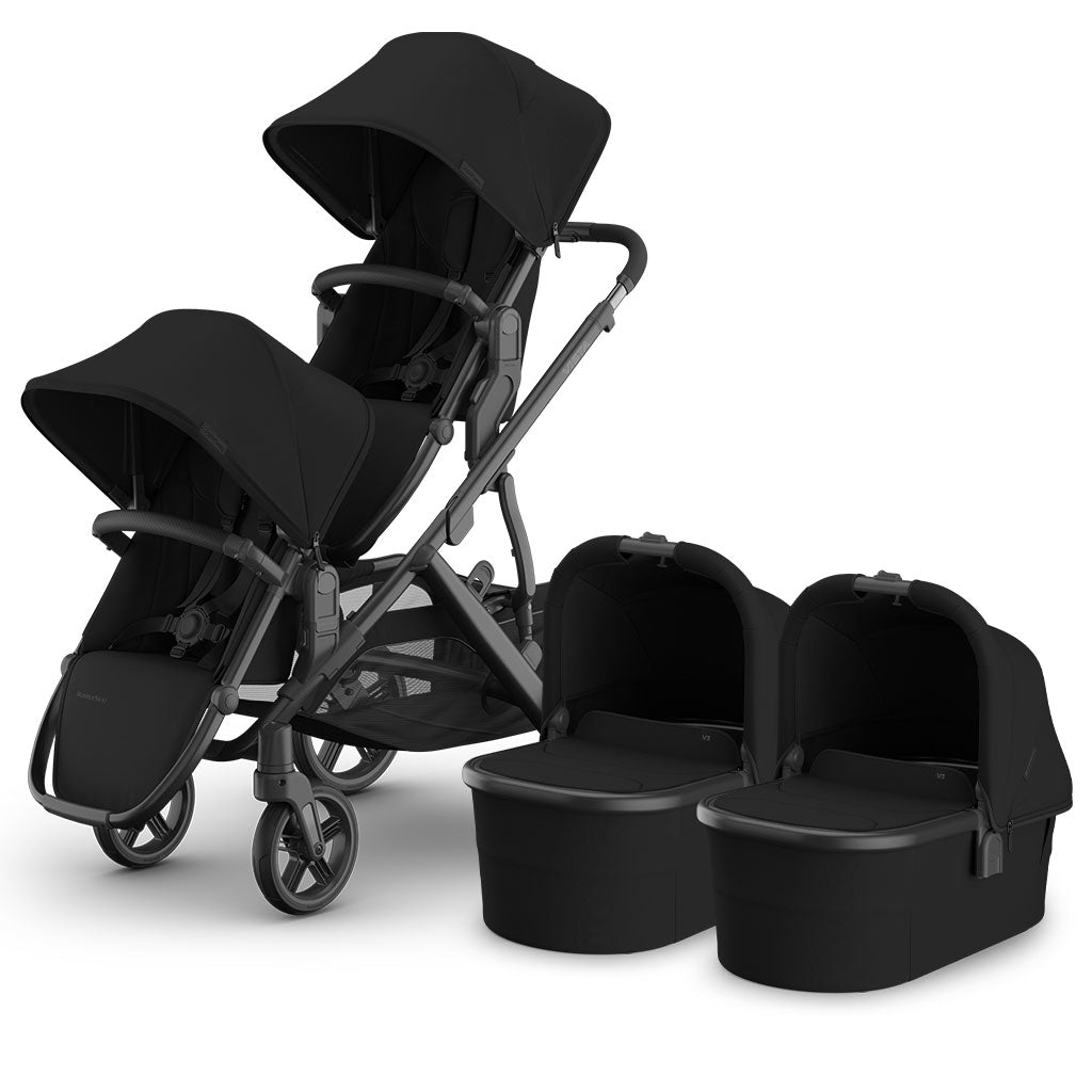 Vista V3 Twin Stroller + Aria V2 Travel System