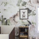 Blush Floral Mural