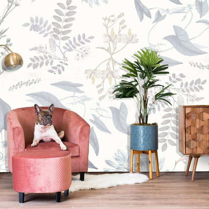 Breezy Botanical Mural