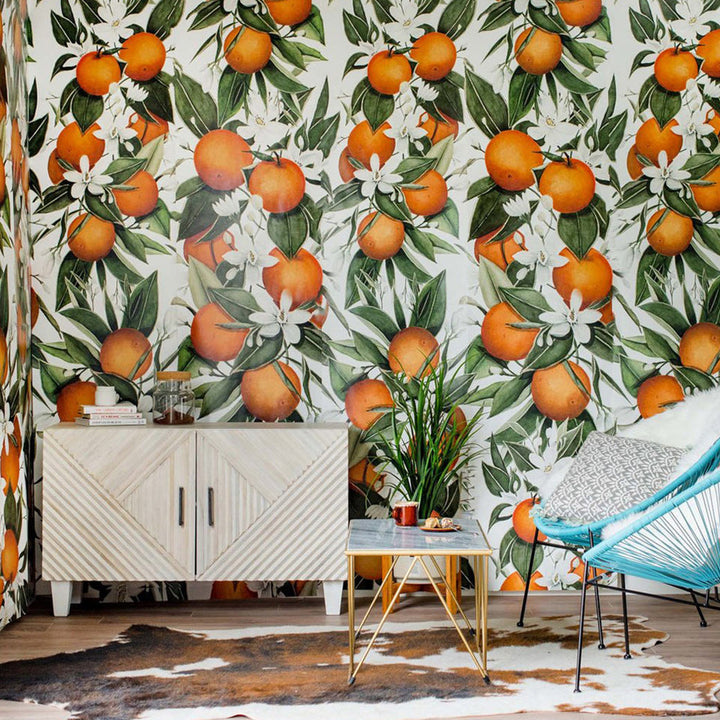 Blooming Citrus Wallpaper