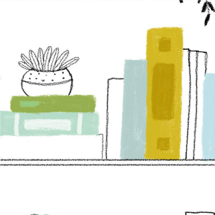 Leo's Library Mural